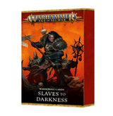 Warhammer Age of Sigmar Die Sklaven der Finsternis Warscroll Cards Englisch