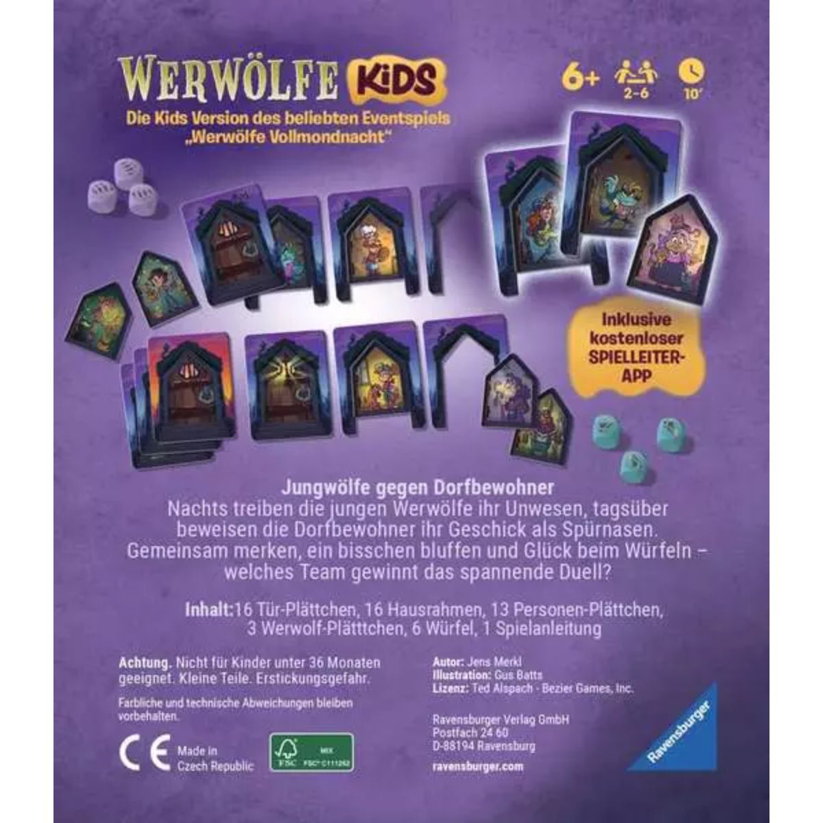Ravensburger Werwölfe Kids Nacht der Jungwölfe