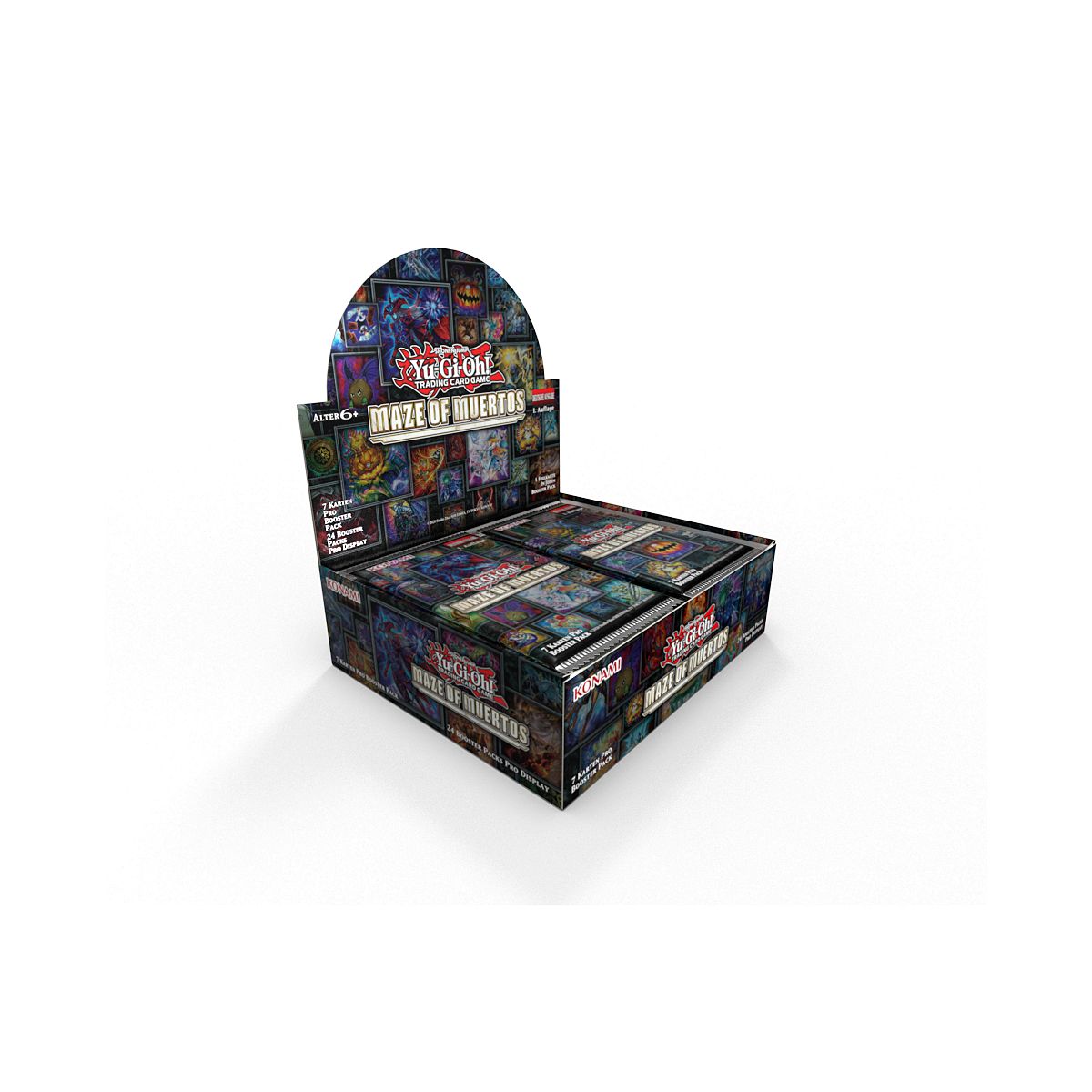 Yu-Gi-Oh! Maze of Muertos Booster Display Deutsch