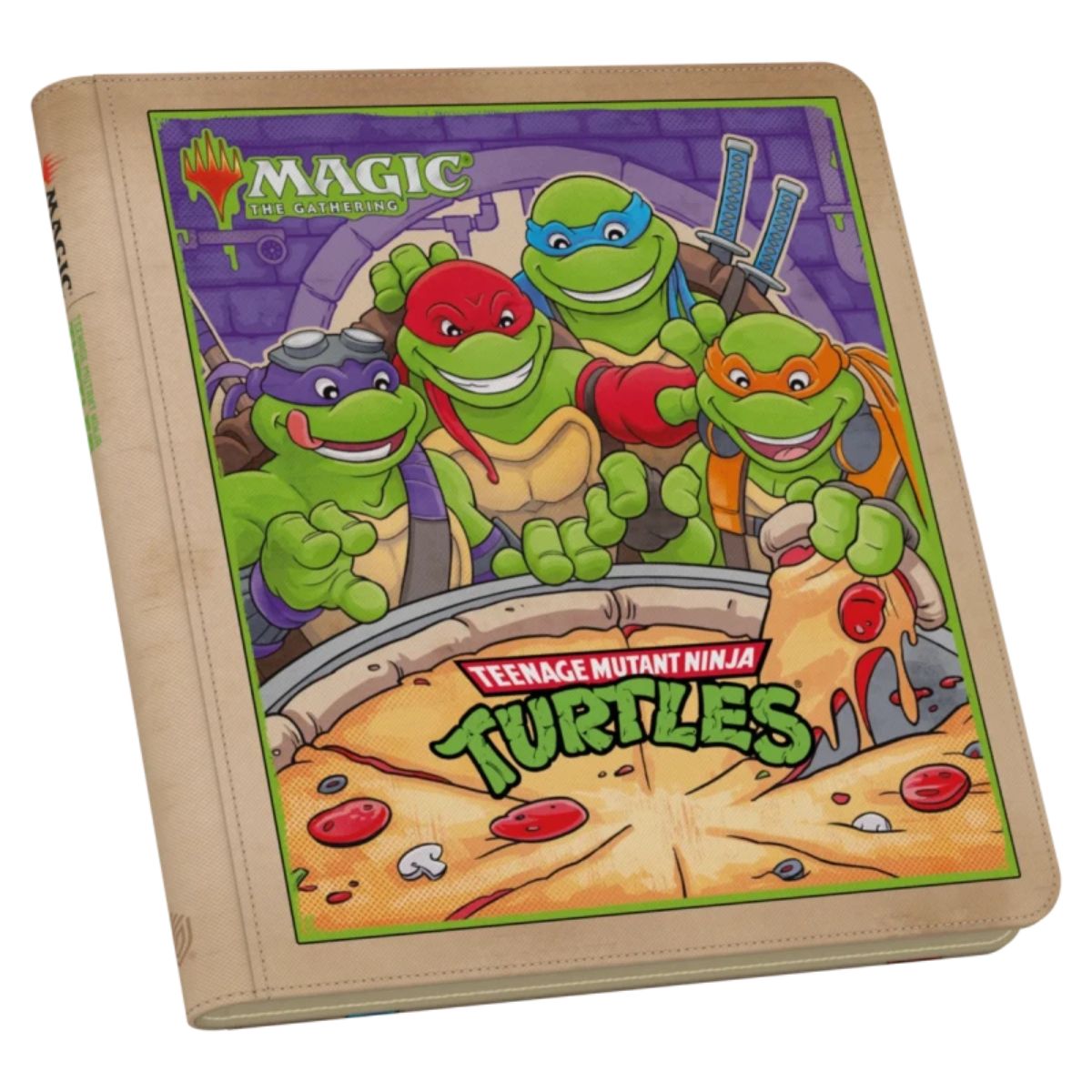 Zipfolio 480 Xenoskin Magic: The Gathering Teenage Mutant Ninja Turtles Pizza Box