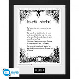 Death Note - Framed print "Death Note"
