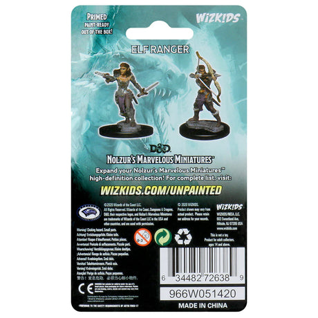 D&D Nolzur's Marvelous Unpainted Miniatures - Elf Female Ranger