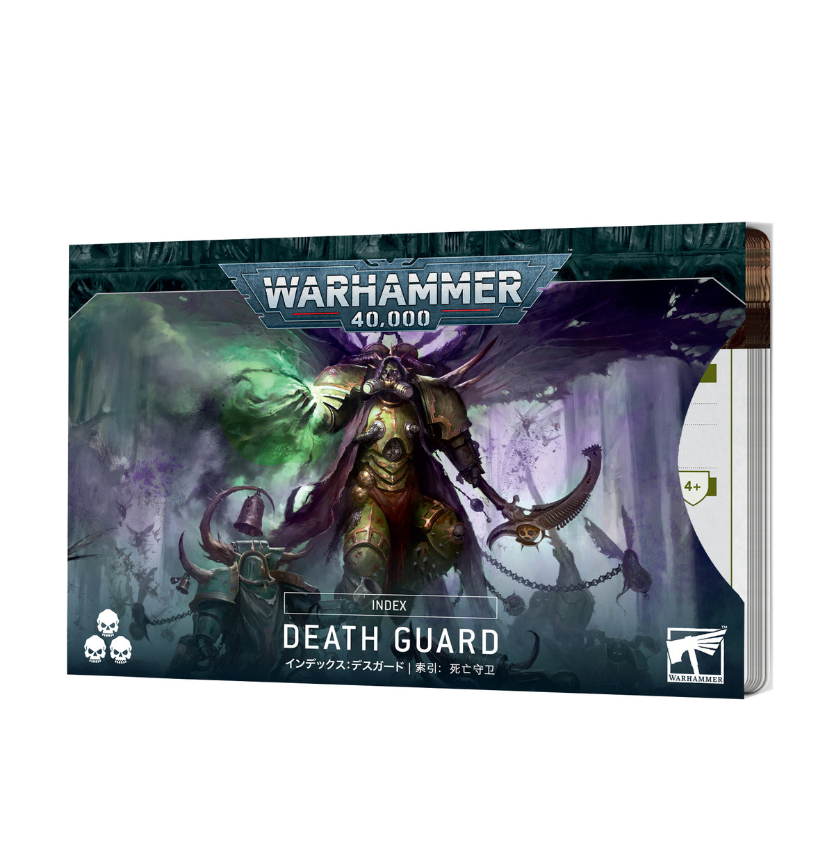 Warhammer 40.000 Index Cards: Death Guard Deutsch