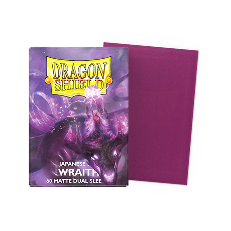 Dragon Shield Japanese Size Dual Matte Sleeves - Wraith (60 Sleeves)