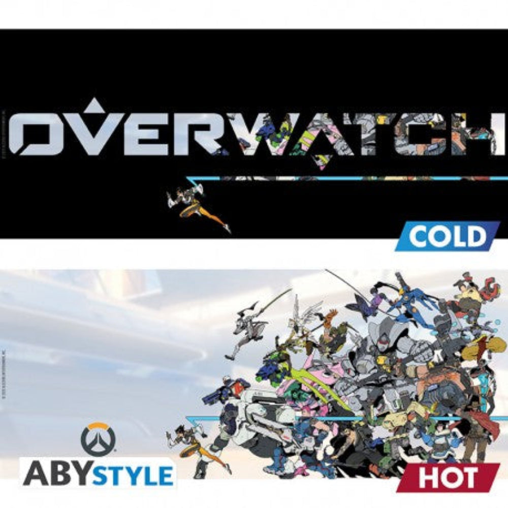 OVERWATCH - Mug Heat Change - 460 ml - Heros
