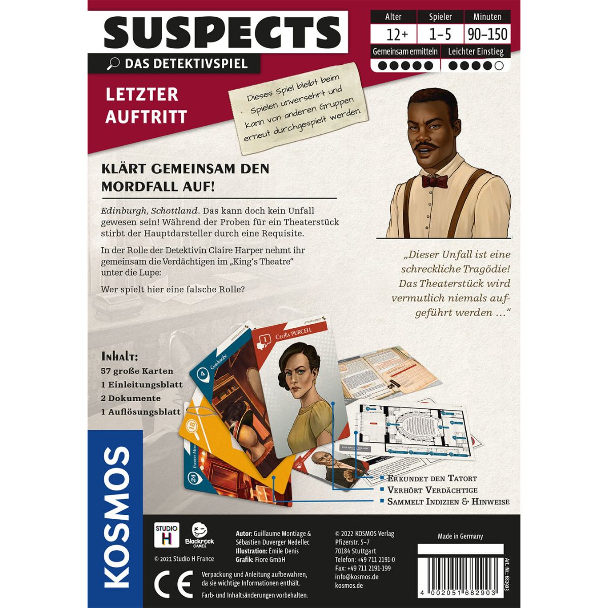 Suspects Letzter Auftritt