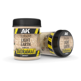 AK Interactive TERRAINS LIGHT EARTH - 250ml (Acrylic)