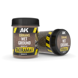 AK Interactive TERRAINS WET GROUND - 250ml (Acrylic)